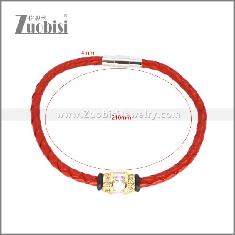 Leather Bracelets b010765R1