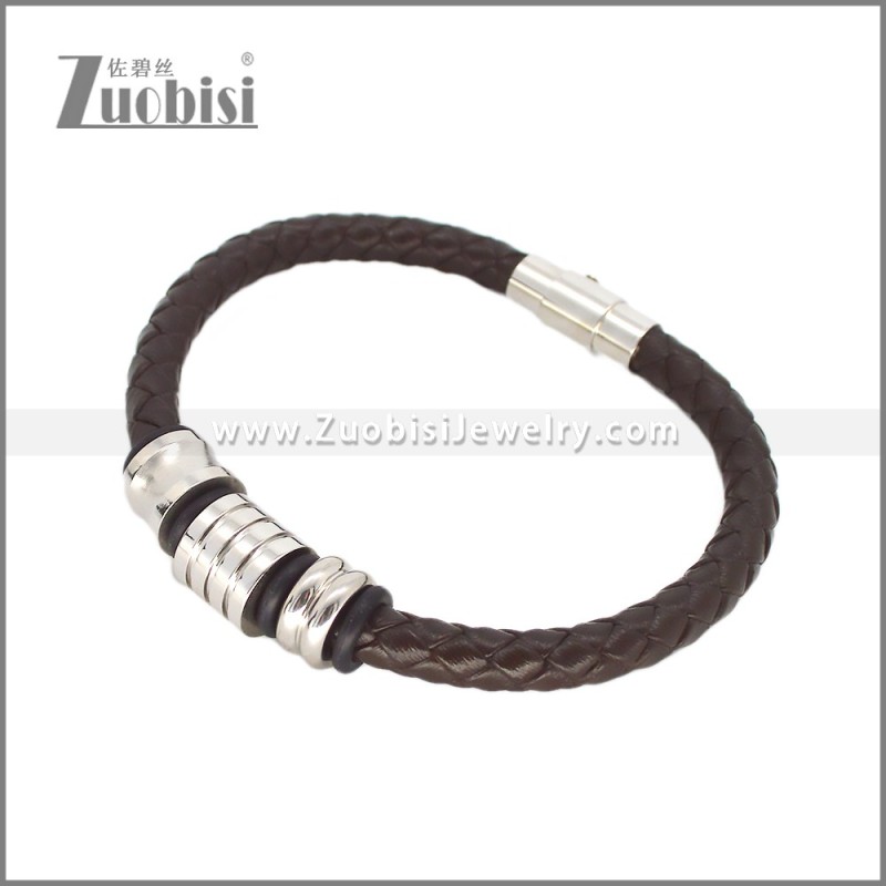 Leather Bracelets b010767A