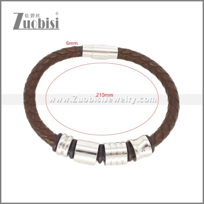 Leather Bracelets b010779A