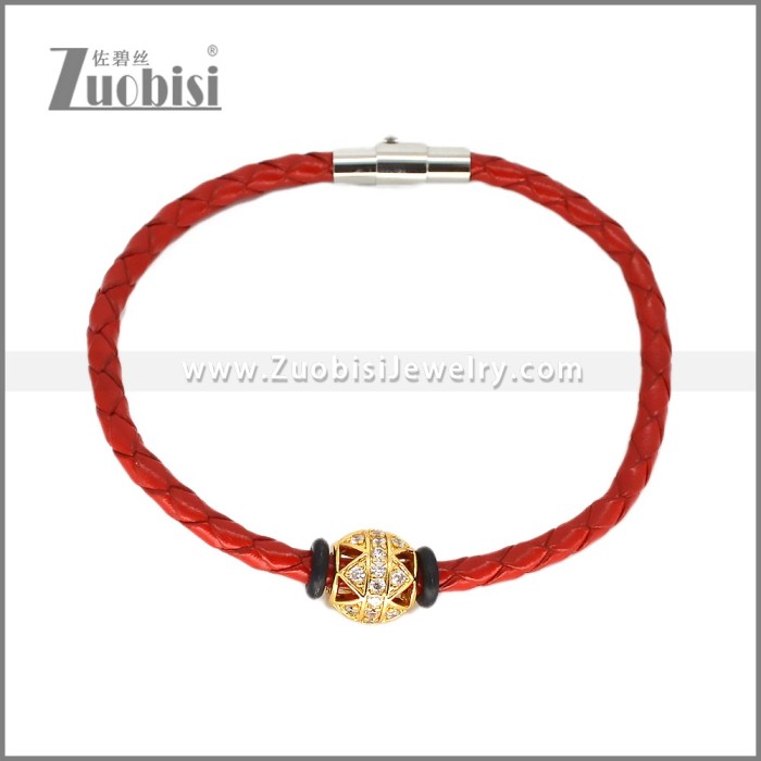 Leather Bracelets b010766R1