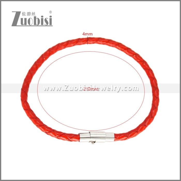 Leather Bracelets b010776R