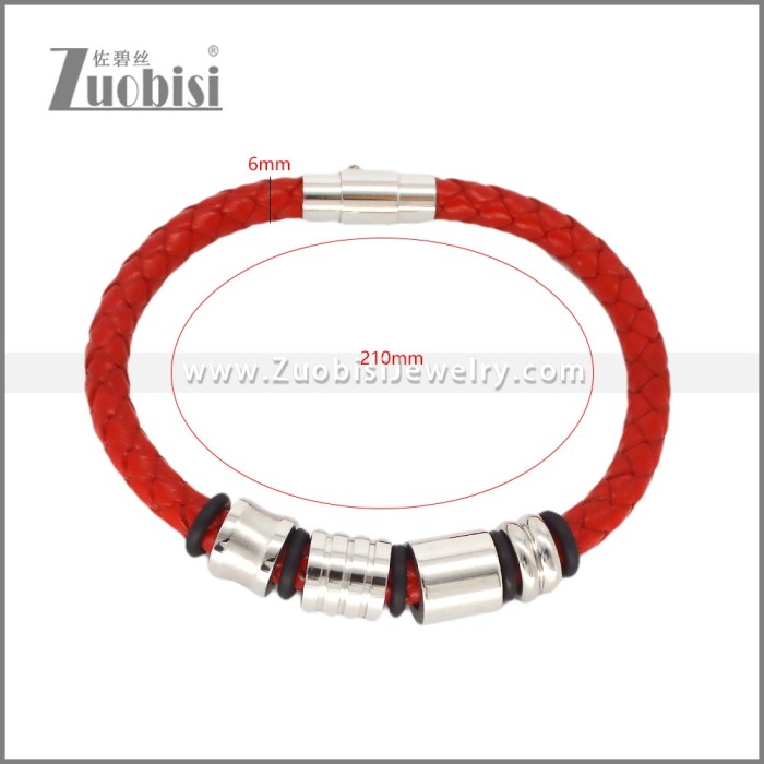 Leather Bracelets b010779R