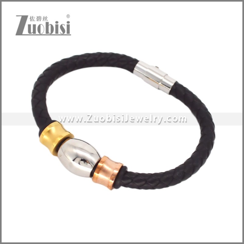 Leather Bracelets b010778H