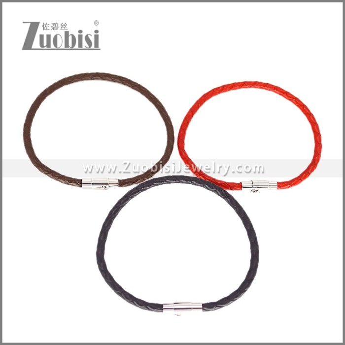 Leather Bracelets b010776R