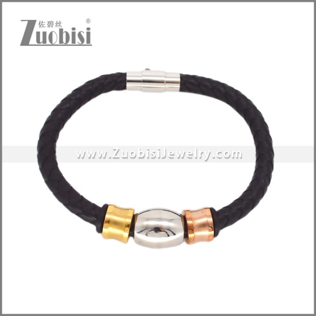Leather Bracelets b010778H