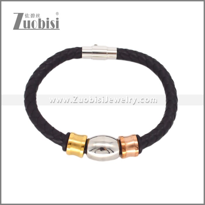 Leather Bracelets b010778H