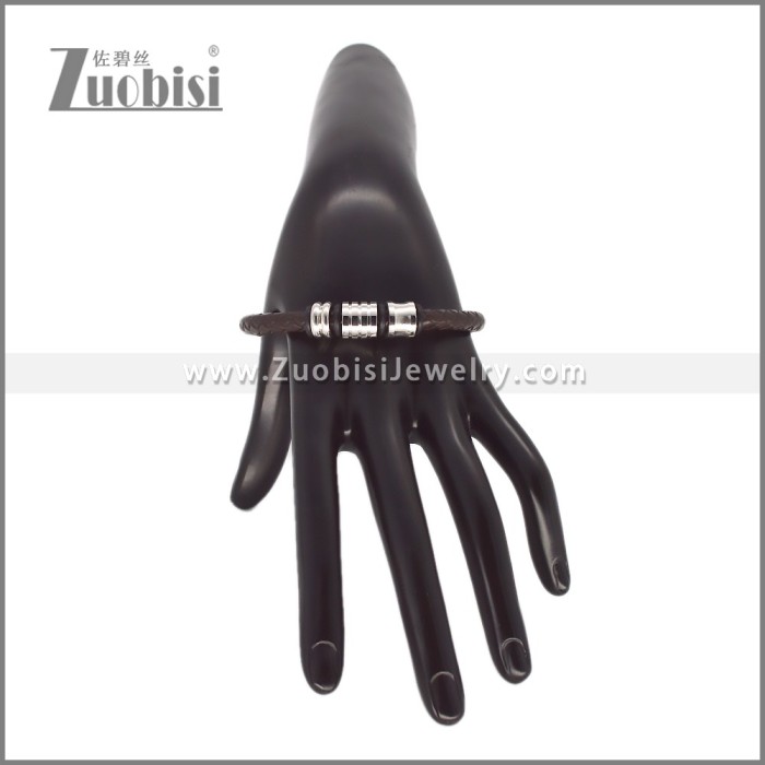 Leather Bracelets b010767A