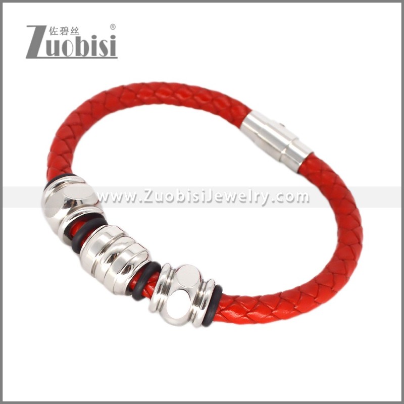 Leather Bracelets b010780R