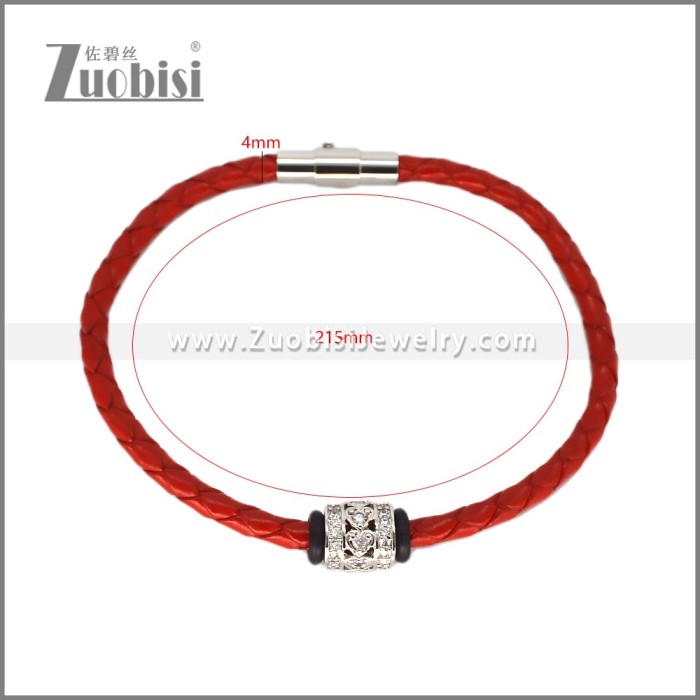 Leather Bracelets b010769R2