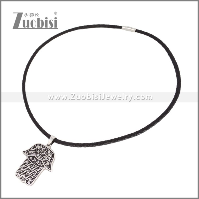 Leather Neckace n003550