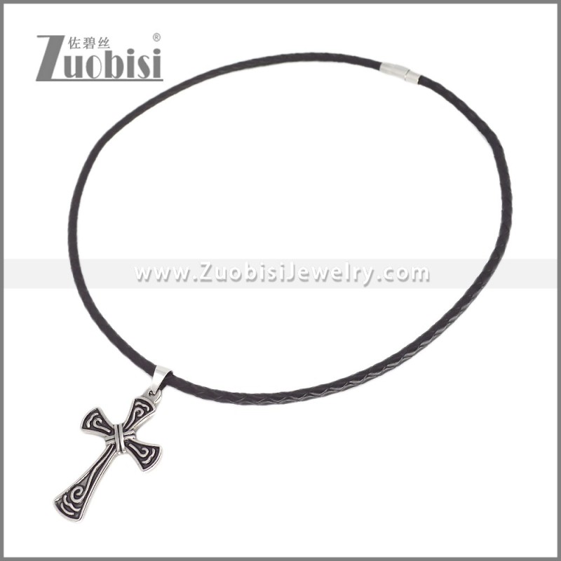 Leather Neckace n003555