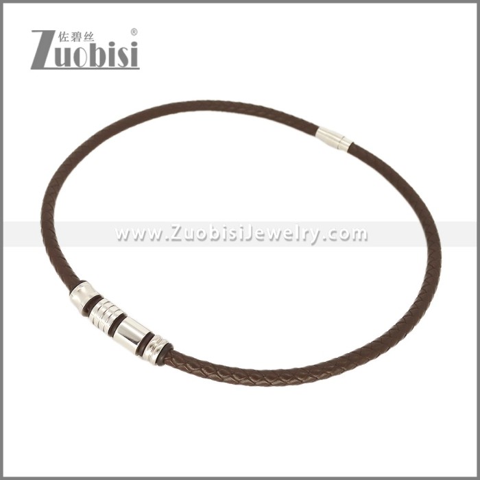 Leather Neckace n003544A