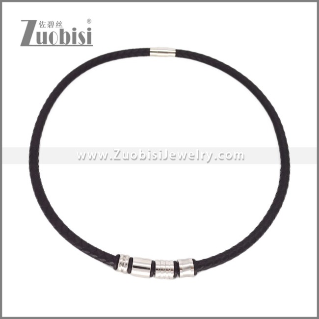 Leather Neckace n003544H