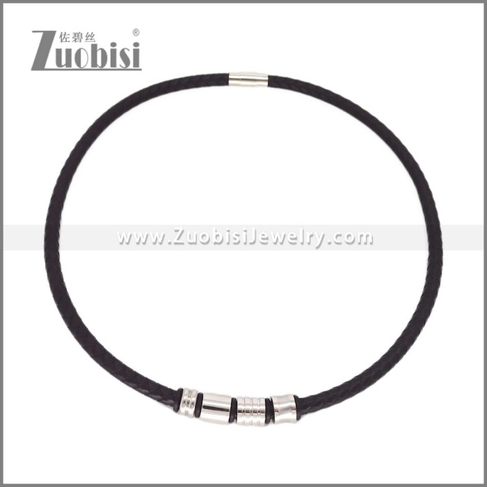 Leather Neckace n003544H