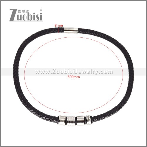 Leather Neckace n003539