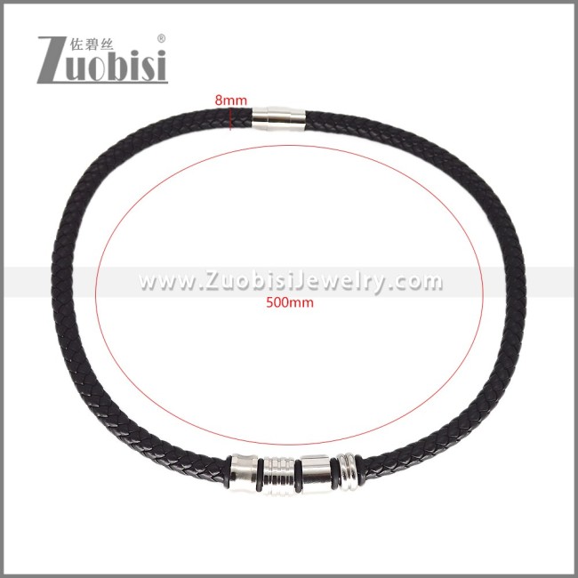 Leather Neckace n003539