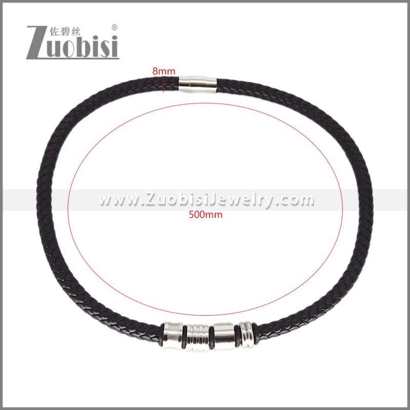 Leather Neckace n003539