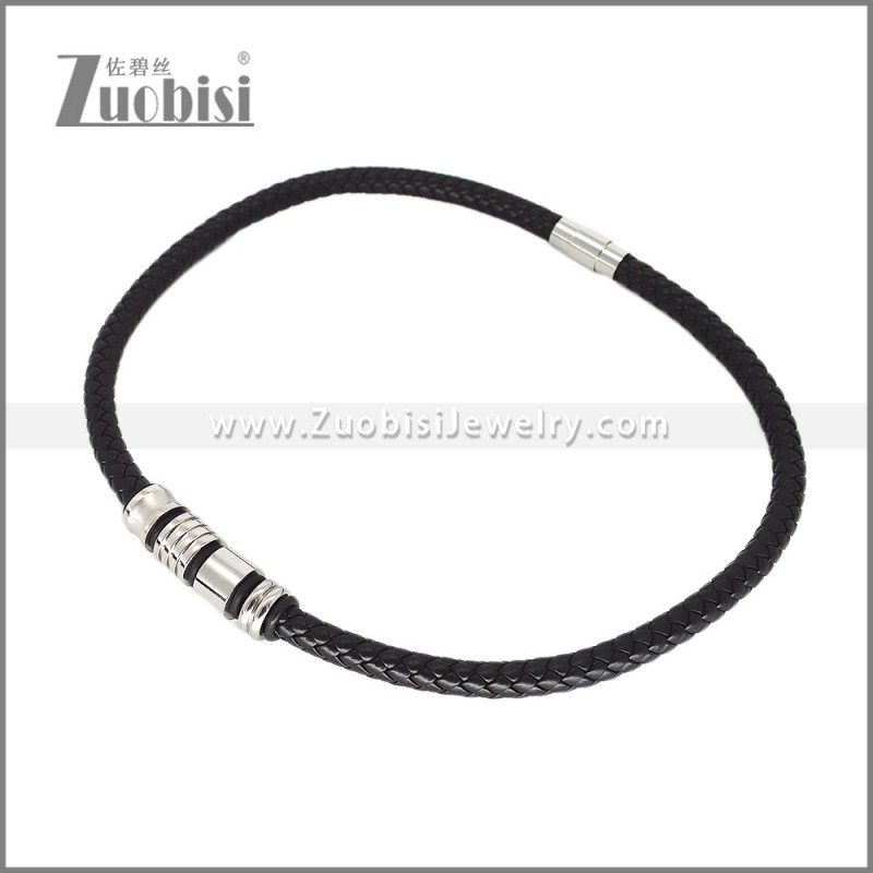 Leather Neckace n003539