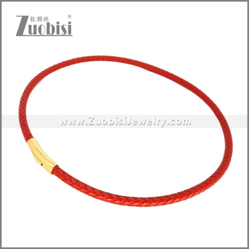 Leather Neckace n003541R1