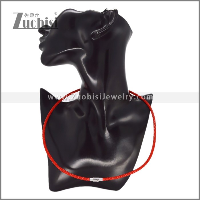 Leather Neckace n003540R