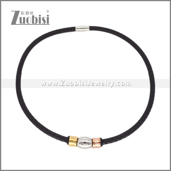 Leather Neckace n003542H