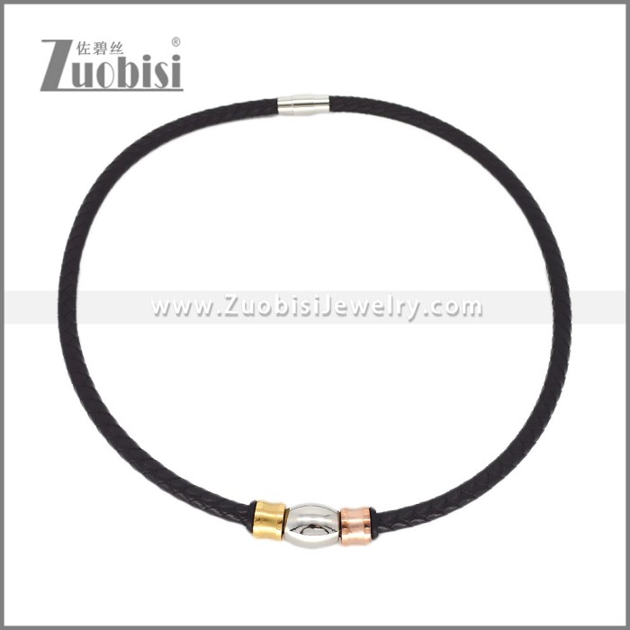 Leather Neckace n003542H