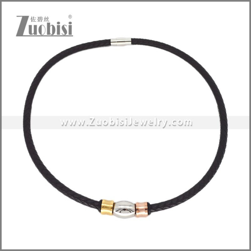 Leather Neckace n003542H