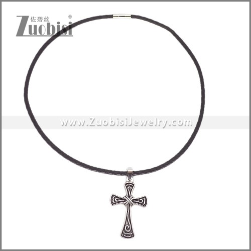 Leather Neckace n003555