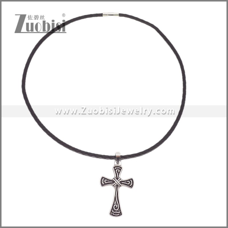 Leather Neckace n003555