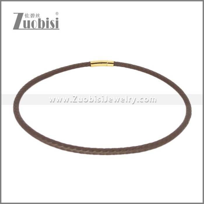 Leather Neckace n003541A1