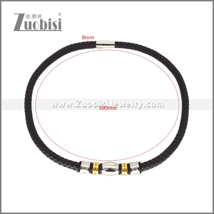 Leather Neckace n003540H3