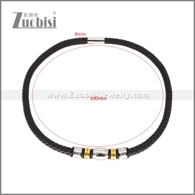 Leather Neckace n003540H3