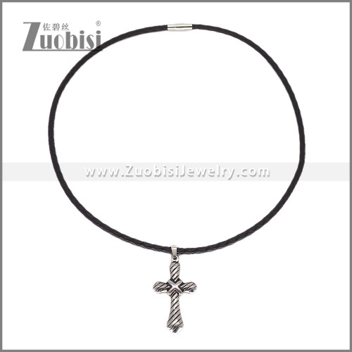 Leather Neckace n003549