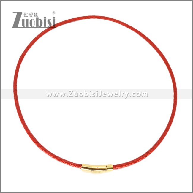 Leather Neckace n003539R1