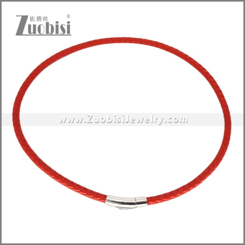 Leather Neckace n003541R2