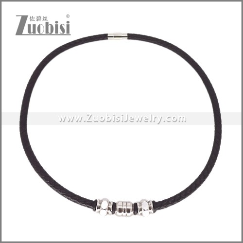 Leather Neckace n003545H