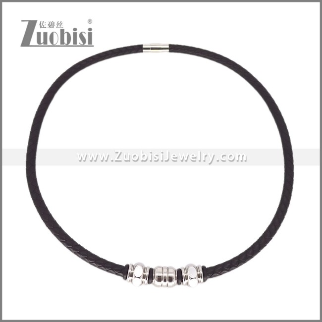 Leather Neckace n003545H