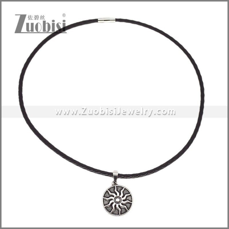 Leather Neckace n003548