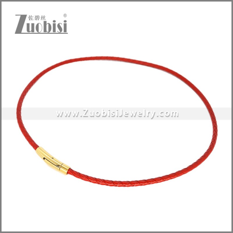 Leather Neckace n003539R1