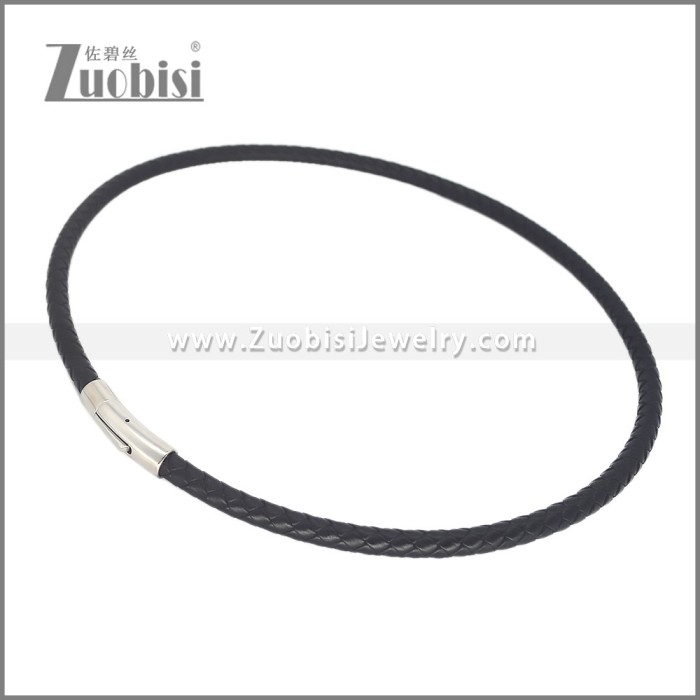 Leather Neckace n003541H2