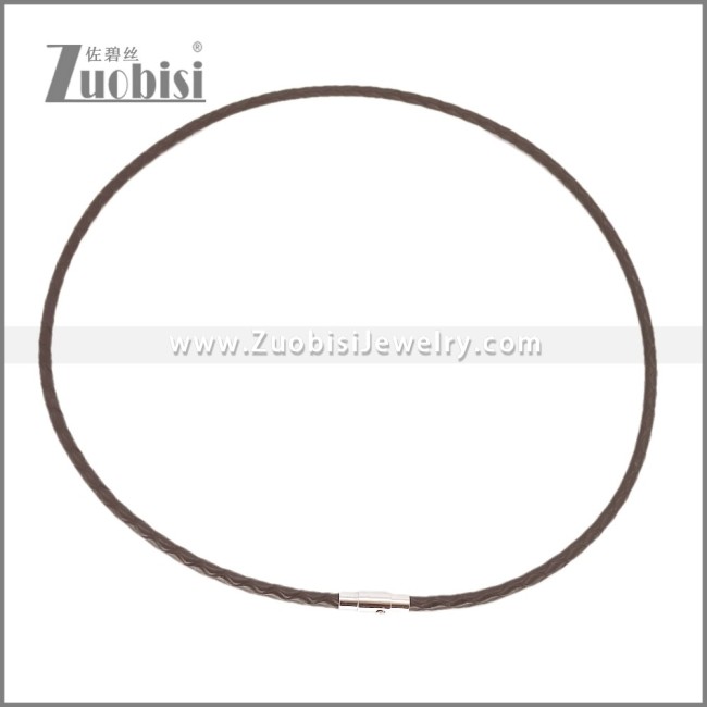 Leather Neckace n003540A