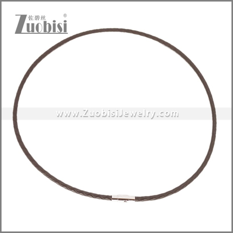 Leather Neckace n003540A