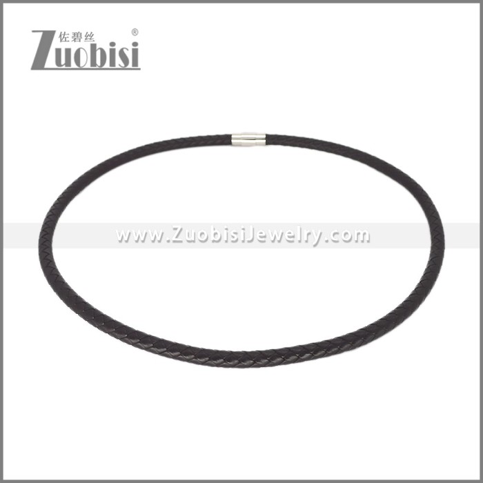 Leather Neckace n003541H