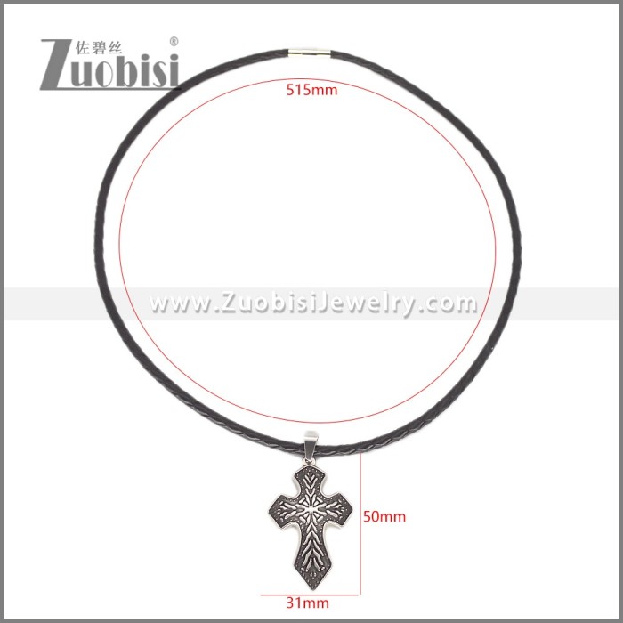 Leather Neckace n003546