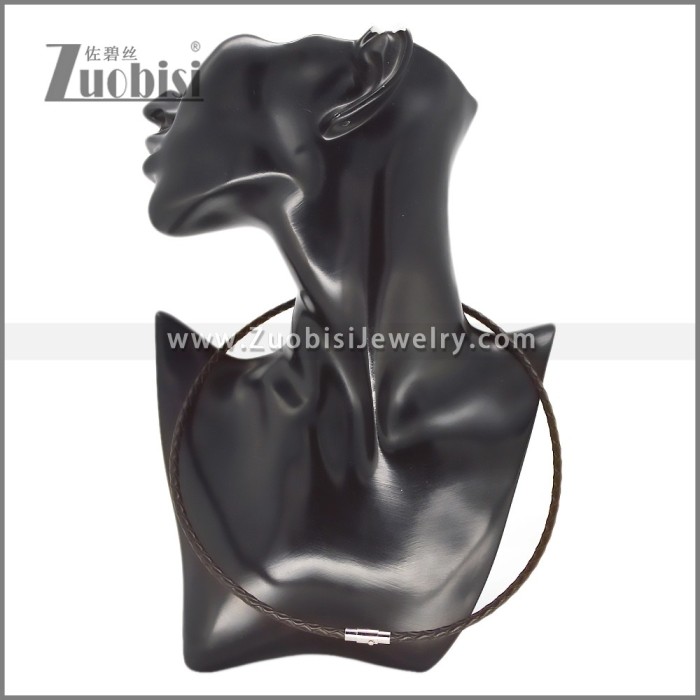 Leather Neckace n003540A