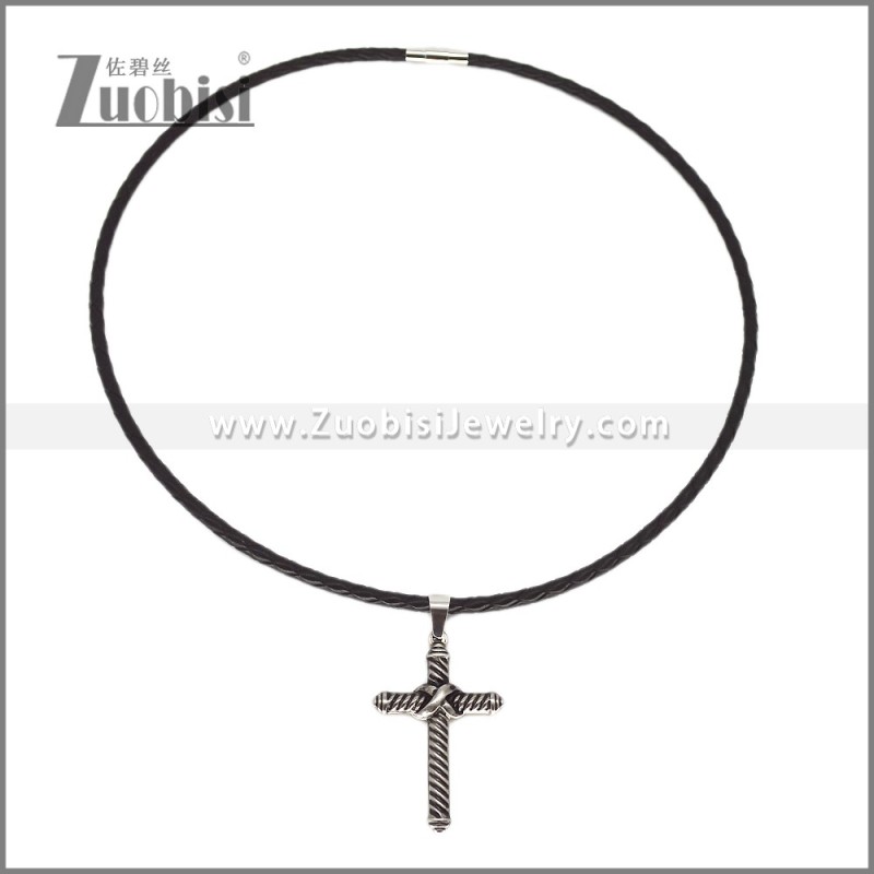 Leather Neckace n003552