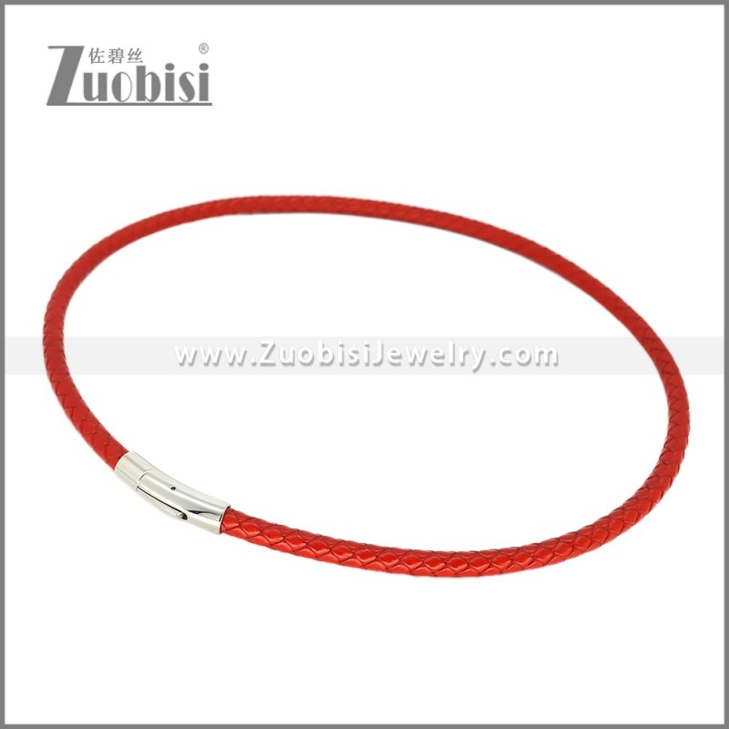 Leather Neckace n003541R2