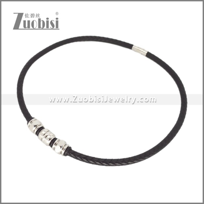 Leather Neckace n003545H