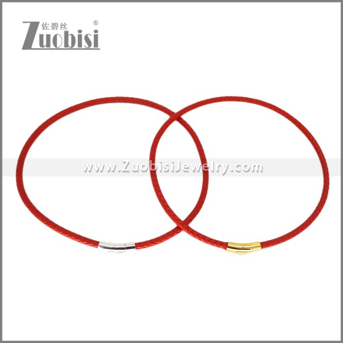 Leather Neckace n003541R2