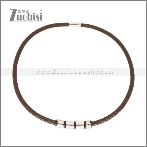Leather Neckace n003544A